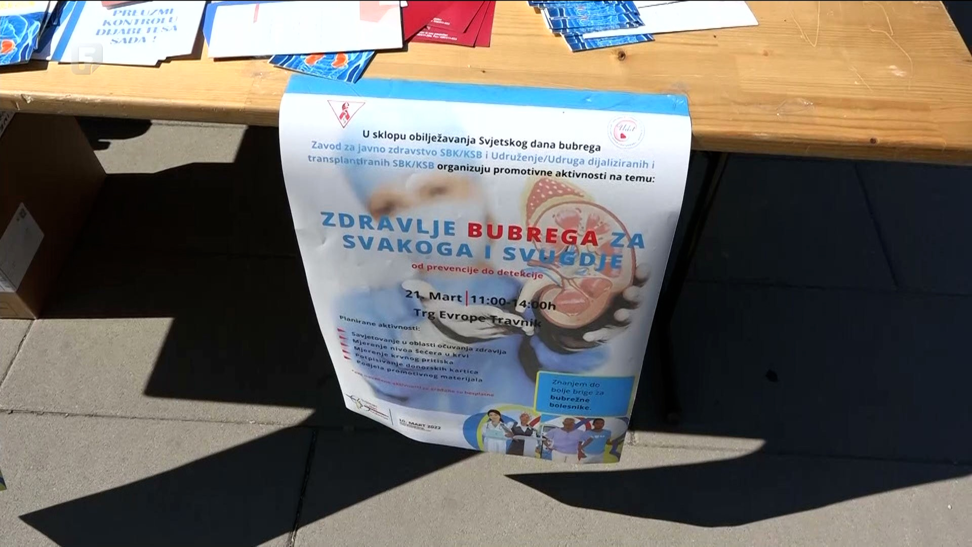 Akcija mjerenja šećera i krvnog pritiska posvećena prevenciji bubrežnih bolesti